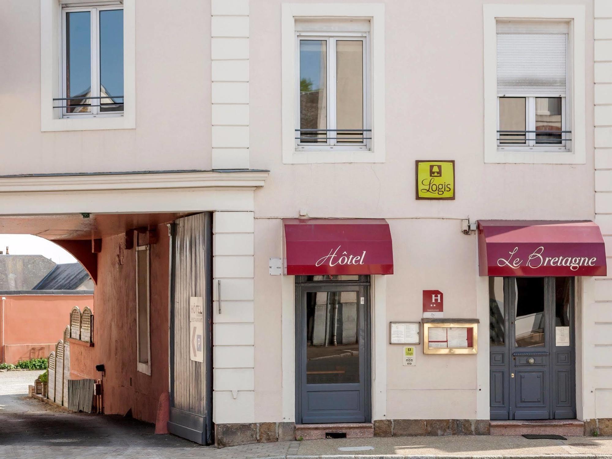 Logis Le Bretagne Hotel Sille-le-Guillaume Bagian luar foto
